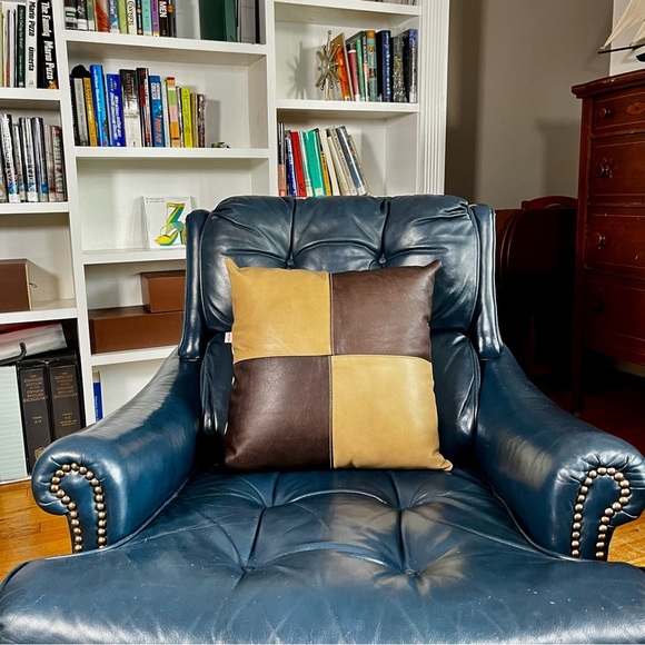 PETTAN Other - NEW Luxury Leather Decor Pillow Cover Size 18x18”. (Insert not Include)